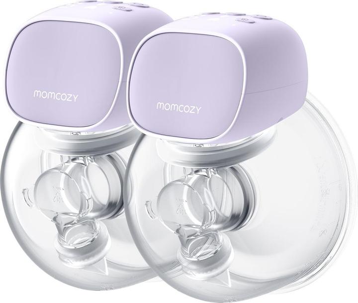 Momcozy S9 Pro Wearable Breast Pump Purple Double Packs