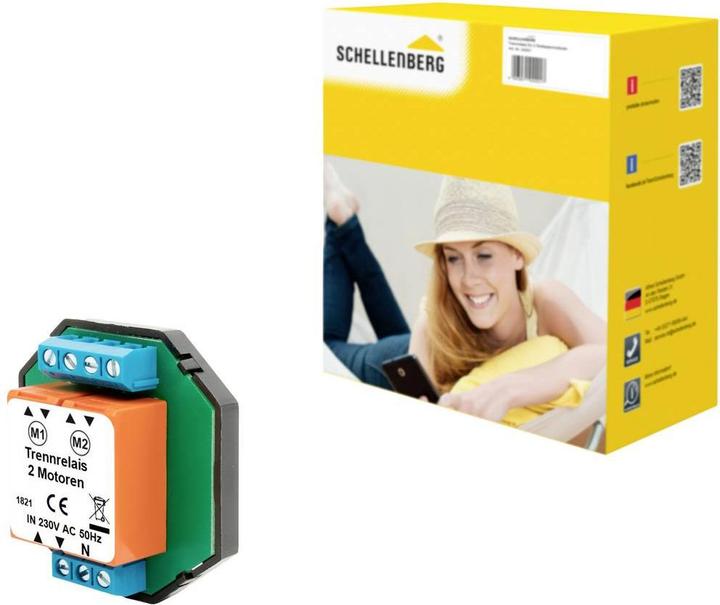 Image du produit Schellenberg 24201 Relais Convient pour (systèmes de volets roulants) Standard et Plus
