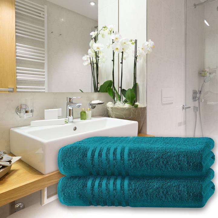 Immagine prodotto Casativo Asciugamani da bagno in cotone di lusso, Set di 2 (100 x 150 cm)