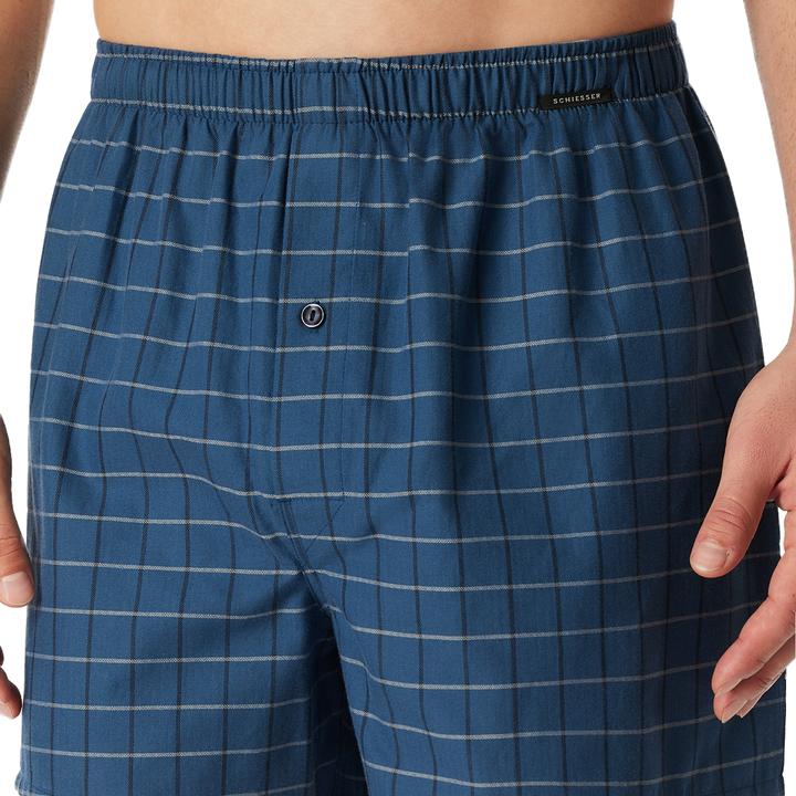 Produktbild Schiesser 4er Pack Web Boxershorts (6, L, 4er Pack)