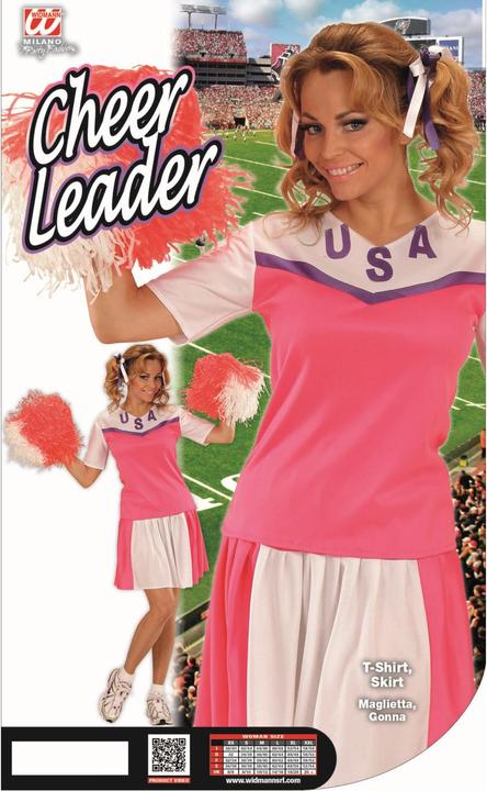 Immagine prodotto Widmann CHEERLEADER (top, gonna), S (S)