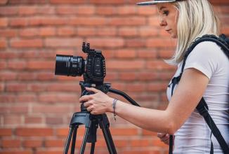 Actual product image Fotopro Video Tripod DV Series (Metal)