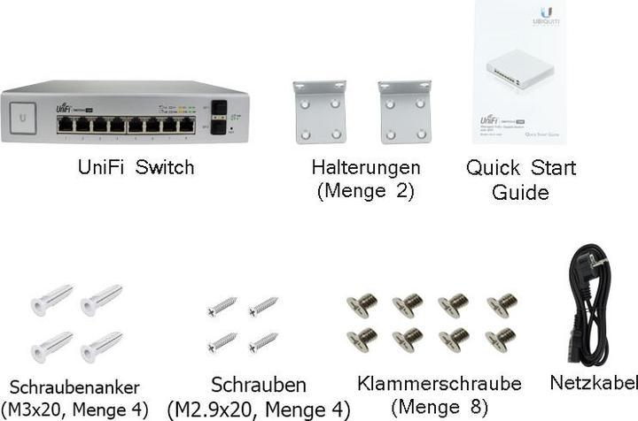 Produktbild Ubiquiti Us-8-150w (10 Ports)