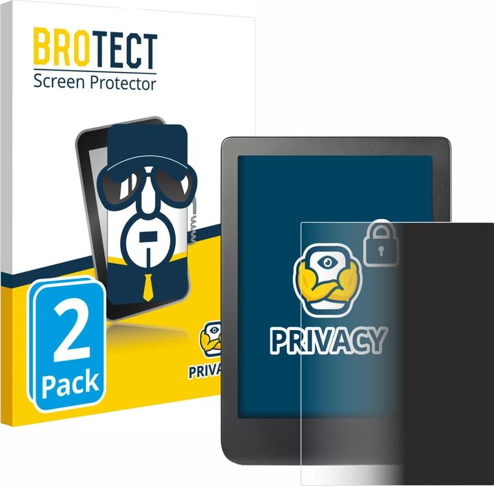 Produktbild BROTECT Sichtschutzfolie Anti-Spy Privacy Folie Blaulicht-Schutz (Clara HD (6"))