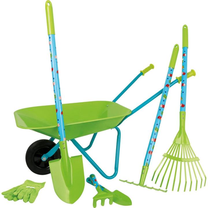 small foot Grosses Gartenset mit Schubkarre