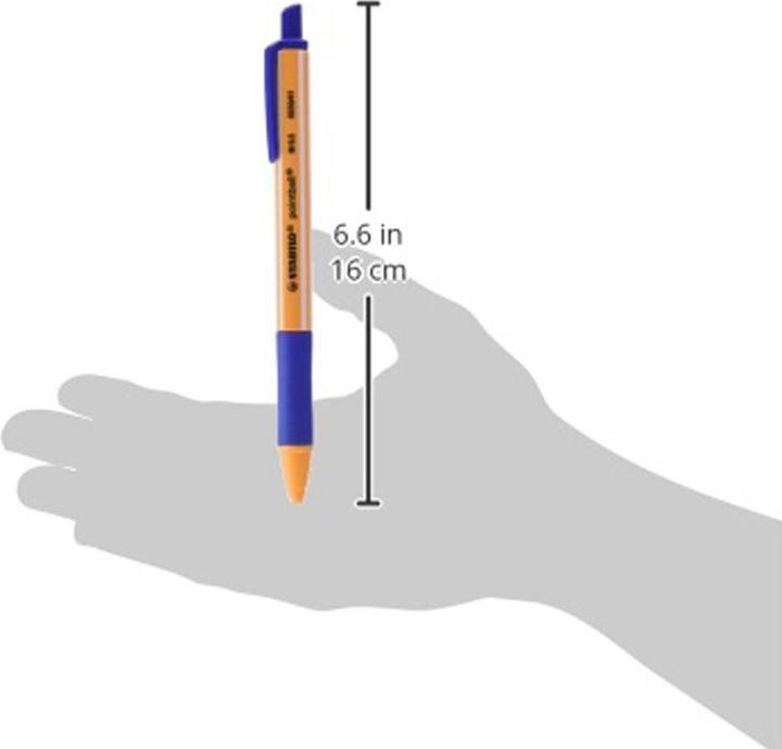 Produktbild STABILO pointball Druck-Kugelschreiber (Blau, 1 x)