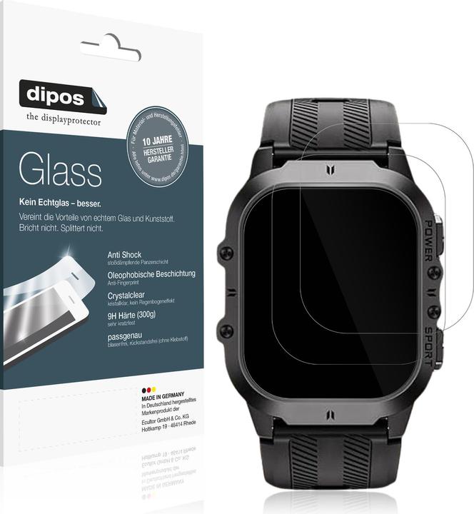 Produktbild Dipos Anti-Shock Displayschutz 9H