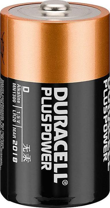 Image du produit Duracell Plus (2 pcs, D, 15000 mAh)