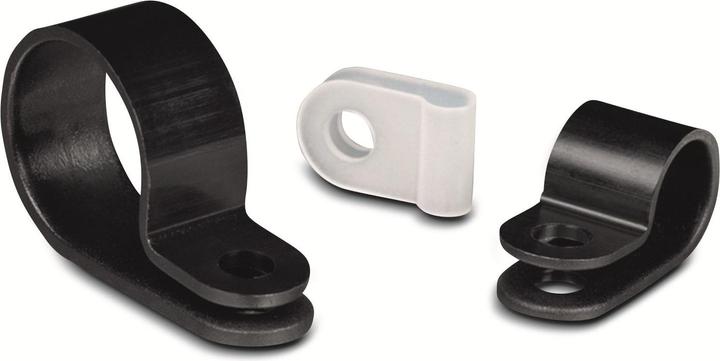 Productafbeelding HellermannTyton Zwart Nylon 6.6 P Clip 5mm