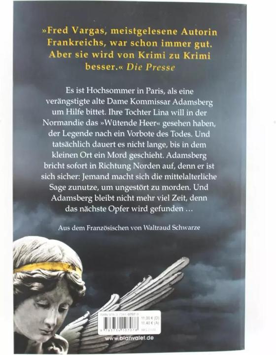 Immagine prodotto Die Nacht des Zorns (Tedesco, Fred Vargas, 2020)