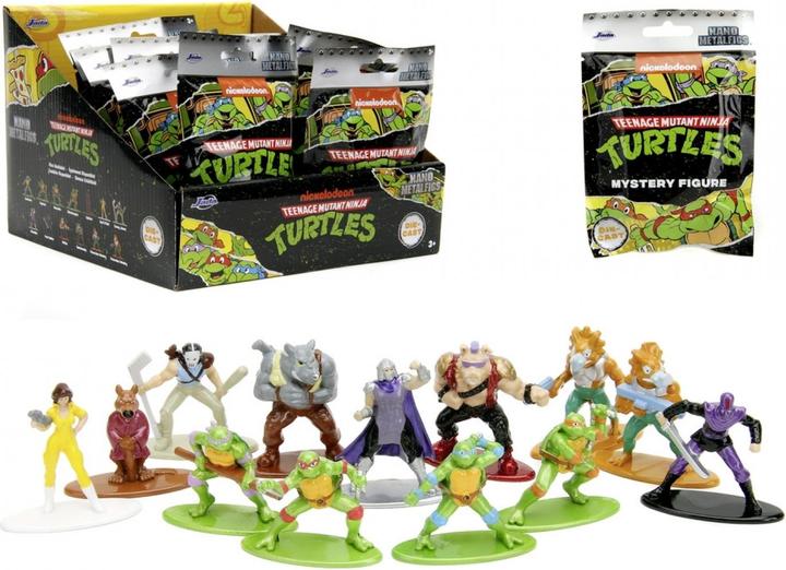 Produktbild Jada Turtles Blind Pack Nanofigs, 13-sort.