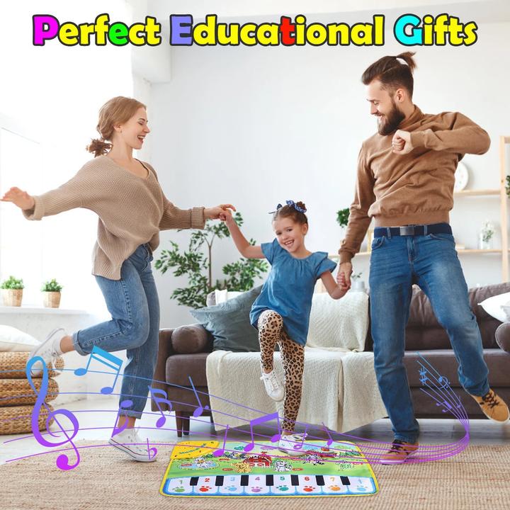 Immagine prodotto Activity Board Tappetino musicale per bambini 60 x 39 cm, tastiera da pavimento per bambini, tappetino per