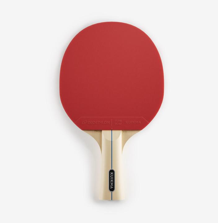 Produktbild Kuikma Set mit zwei vielseitigen Freizeit-Tischtennisschlägern TTR 50 2* und Bälle