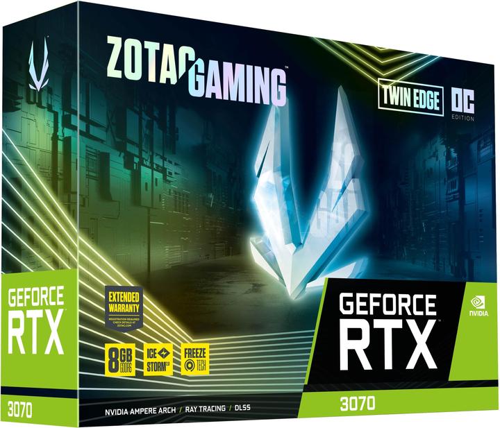 Produktbild Zotac GeForce GAMING RTX 3070 Twin Edge OC LHR (8 GB)