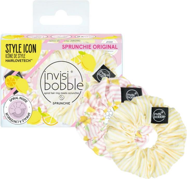 Actual product image Invisibobble Hair tie Sprunchie Duo Simply the Zest (Hair tie)