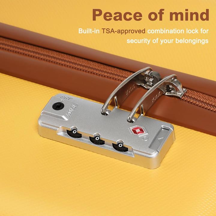 Produktbild Kono 4-teiliges Hartschalenkoffer-Set (99 l, Handgepäck (bis 50l), M (50 - 90l), L (90 - 115l))