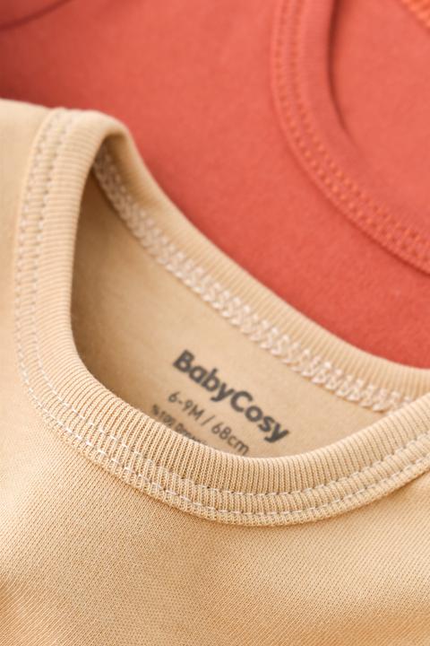 Produktbild BabyCosy Body. langarm. 2 Pack (74)
