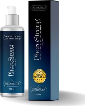 Produktbild PheroStrong Limited Edition For Men Massage Oil With Pheromones Massage Oil 100ml (100 ml)