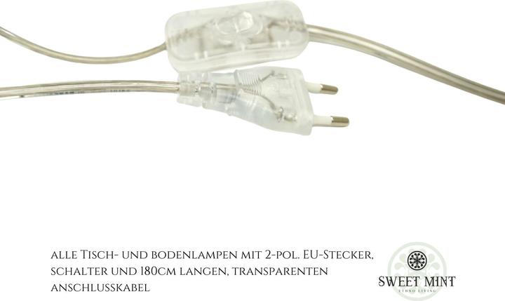 Image du produit Sweet Mint Lampe orientale Potiki Flower (E27)