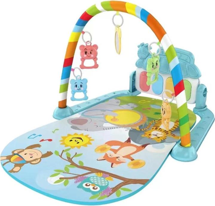 Image du produit Activity Board Bébé Fitness Stand Jouet Bébé Musique Pied Piano Nouveau-né à quatre pattes