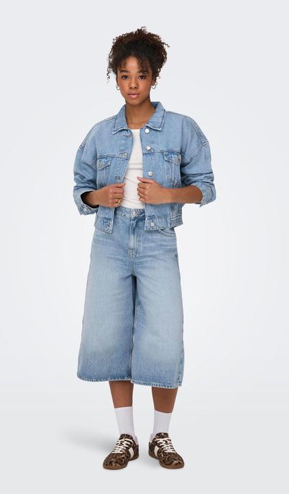 Produktbild Only Locker geschnitten Hohe Taille Shorts Jeans-Shorts (XS)