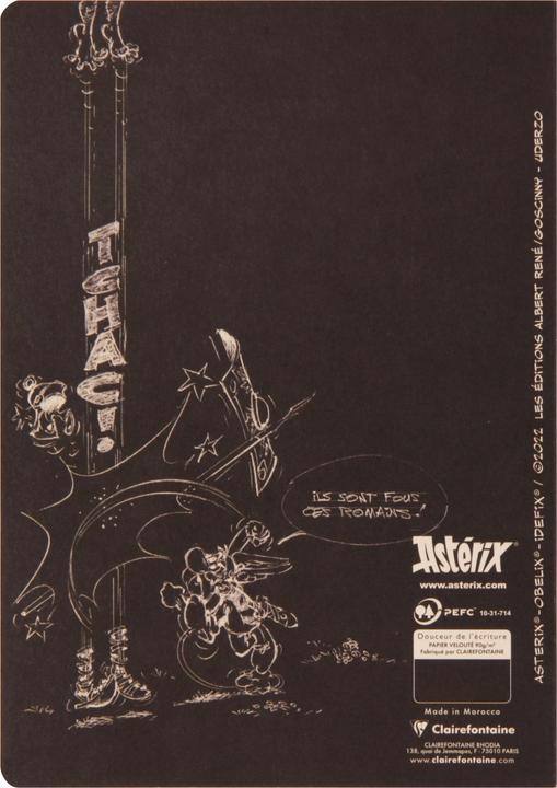 Image du produit Clairefontaine Astérix Crayonnés (AAA393, À rayures, Couverture rigide)