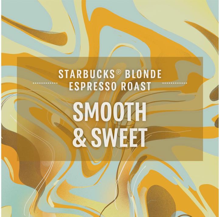 Actual product image Starbucks Blonde Espresso Roast by Nespresso Blonde Roasts (10 x Port.)
