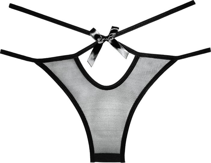 Produktbild Allure Naughty Vanilla Panty - Black (One Size)