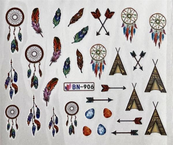Image du produit Nagellack24 Nail Art Sticker Transfert d'eau 906