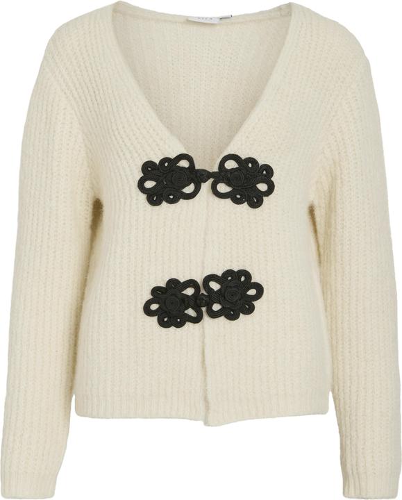 Vila V-Ausschnitt Strickjacke (M)