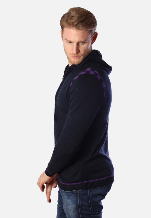 Actual product image Bellemere Tracksuit Jacket Men's Merino and Cotton Checker Print Tracksuit (XL)