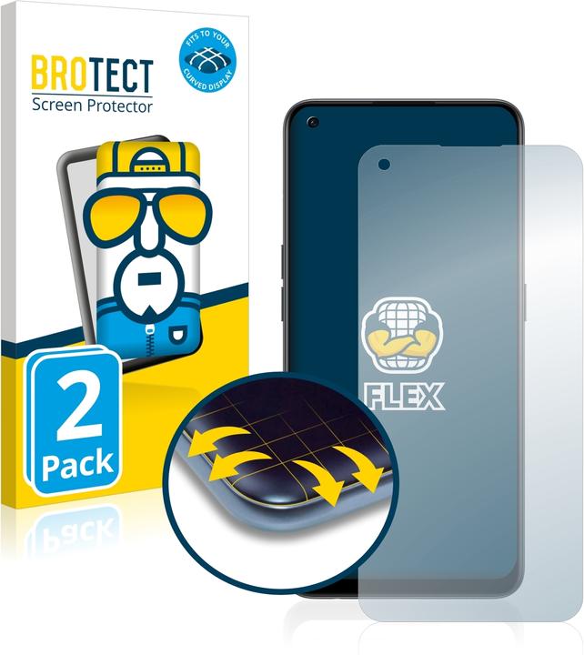 Produktbild BROTECT Full-Cover Displayschutz (2 Stück, OnePlus Nord CE 2 5G)