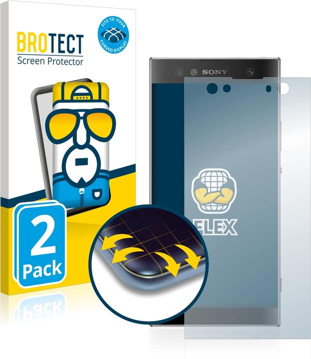 Actual product image BROTECT Full-Cover Protector (2 Piece, Sony Xperia XA2 Ultra)