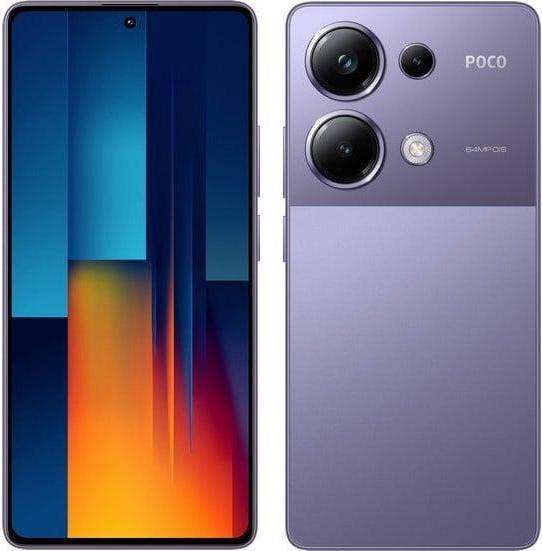 Immagine prodotto Xiaomi Poco M6 Pro (256 GB, Purple, 6.67", Doppia SIM Ibrida, 64 Mpx, 4G)