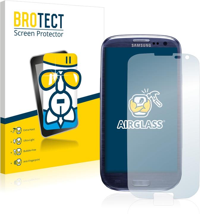 Actual product image BROTECT AirGlass Glass (1 Piece, Samsung Galaxy S3 i9300)