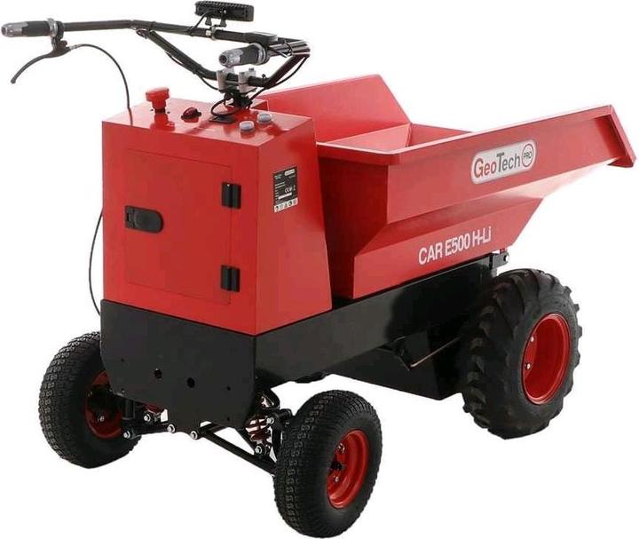 Produktbild GeoTech Akku Schubkarre MiniDumper500 kg
