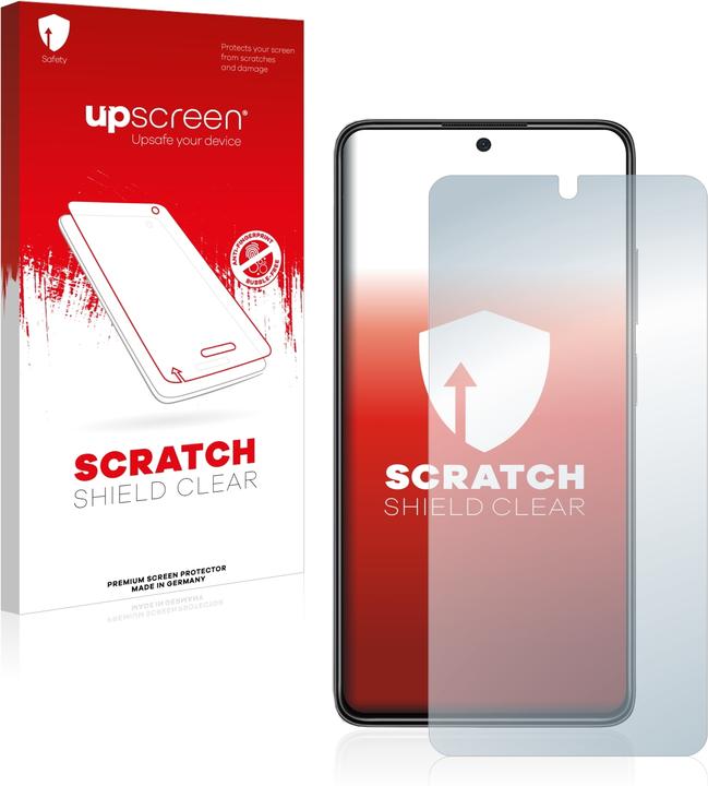 Actual product image upscreen Scratch Shield Protector (1 Piece, Xiaomi Poco X4 Pro 5G)