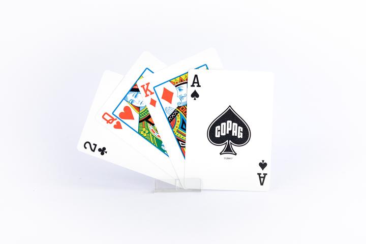Actual product image Copag Plastic Poker Cards Deck Regular
