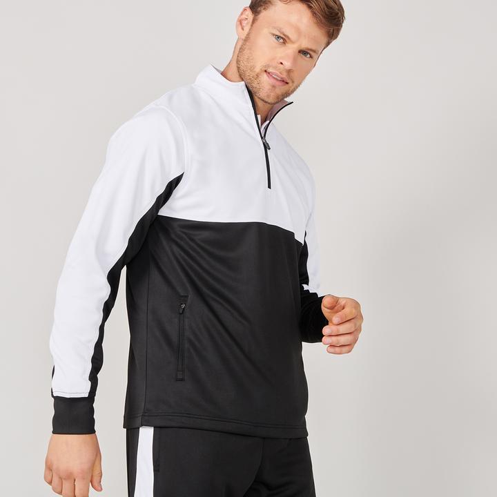 Actual product image Finden & Hales Tracksuit Jacket With Short Zipper (XS)