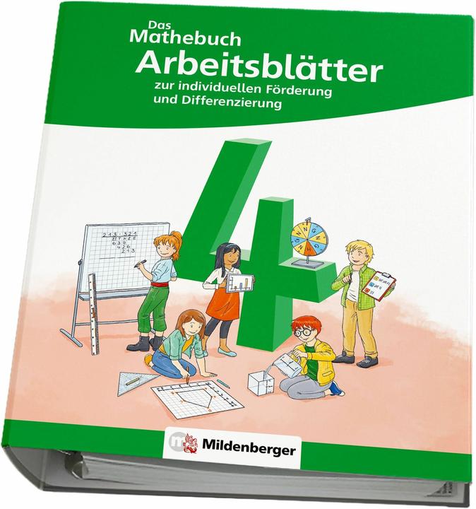 Produktbild Das Mathebuch 4 Neubearbeitung - Arbeitsblätter zur individuellen Förderung und Differenzierung (Deutsch, Cathrin Höfling, Ulrike Hufschmidt, Julia Michalke, Myriam Kolbe, Anja Finke, Sebastian Dr. Walter, Jennifer Wenzel, tiff.any GmbH, 2024)
