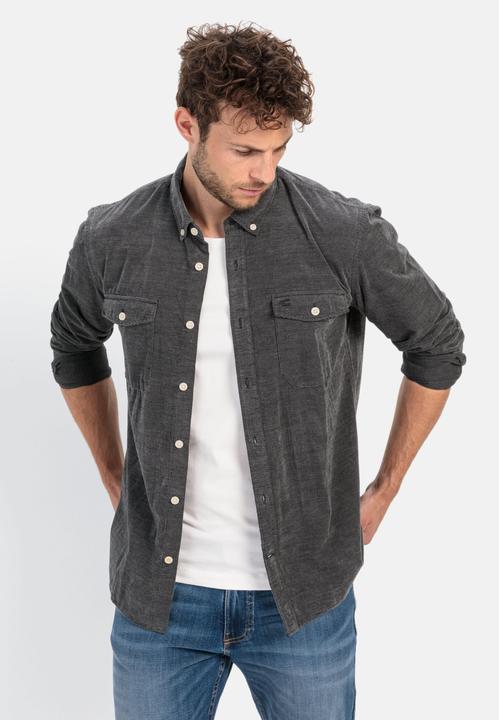 Immagine prodotto Camel Active Camicia a maniche lunghe regular fit in velluto a coste (S)