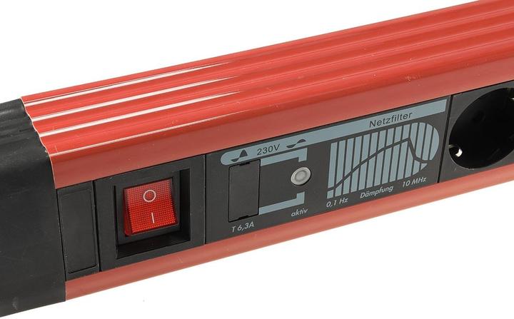 Productafbeelding REV Supra-Line overspanningsbeveiliging (6 x, CEE 7/3, 3 m)