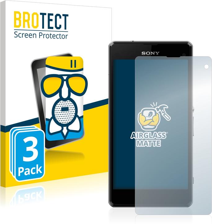 Produktbild BROTECT AirGlass Panzerglasfolie Matt (3 Stück)