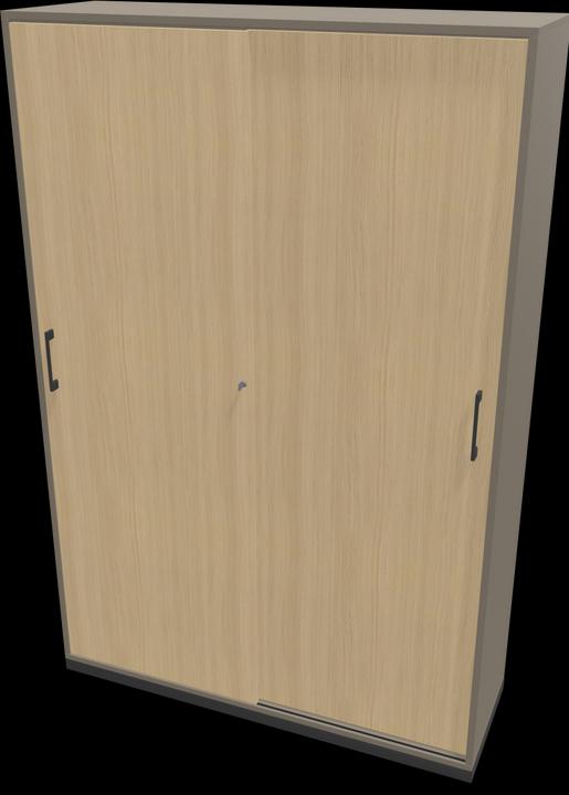 Cubanite grey, Dark grey, Oak decor bleached