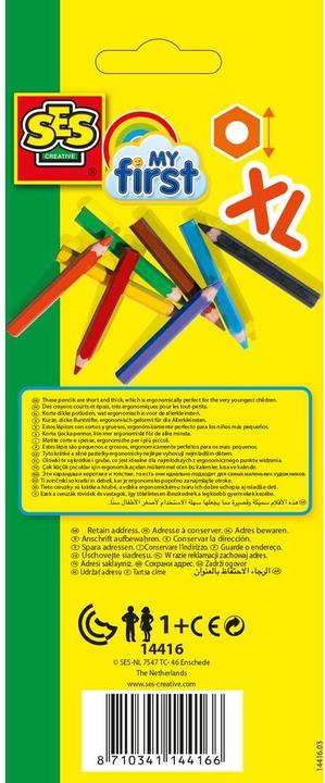 Actual product image Ses Colour pencils (Multicoloured, 8 x)