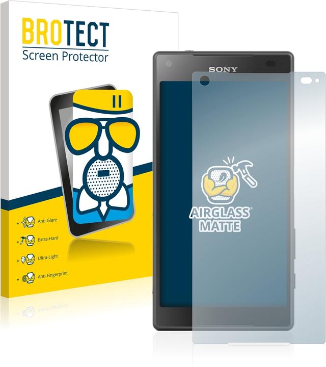 Produktbild BROTECT AirGlass Panzerglasfolie Matt (1 Stück, Sony Xperia Z5 Compact)