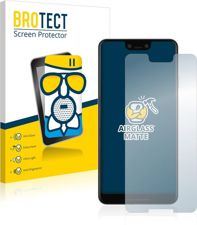 Produktbild BROTECT AirGlass Panzerglasfolie Matt (1 Stück, Google Pixel 3 XL)