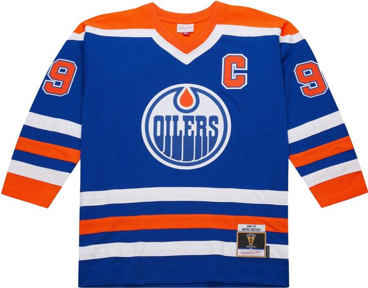 Mitchell & Ness Wayne Gretzky Edmonton Oilers 1986 M&N Jersey - M (M)