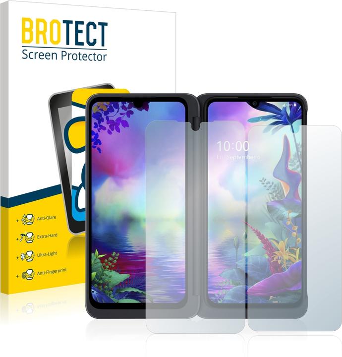 Actual product image BROTECT AirGlass Glass Matte (1 Piece, G8X ThinQ)