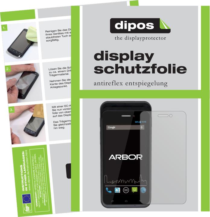 Produktbild Dipos Displayschutzfolie Antireflex (6 Stück, Arbor Gladius 5)